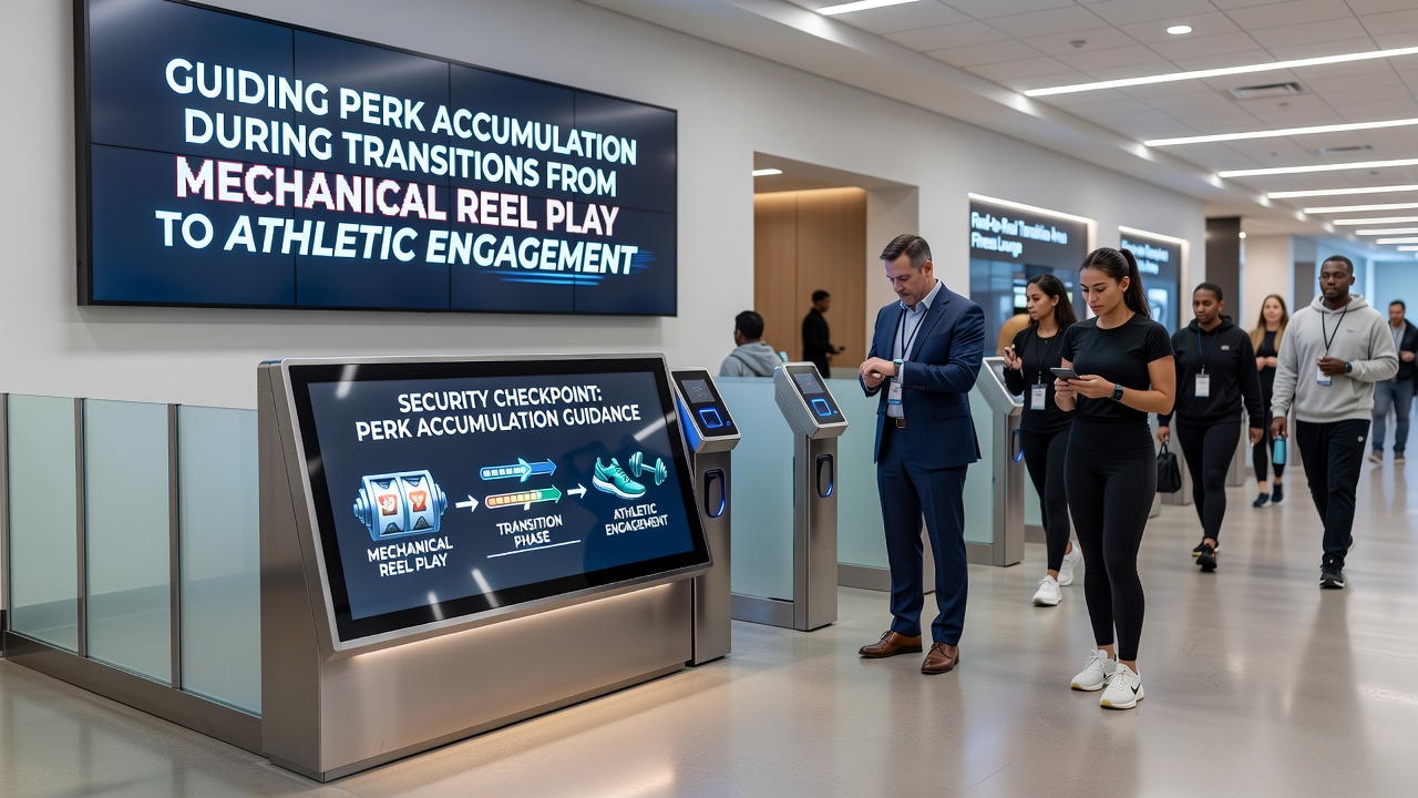 Smartphone screen displaying perk balance updates after security checkpoint clearance